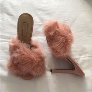 Top Shop Blush Kitten Heels